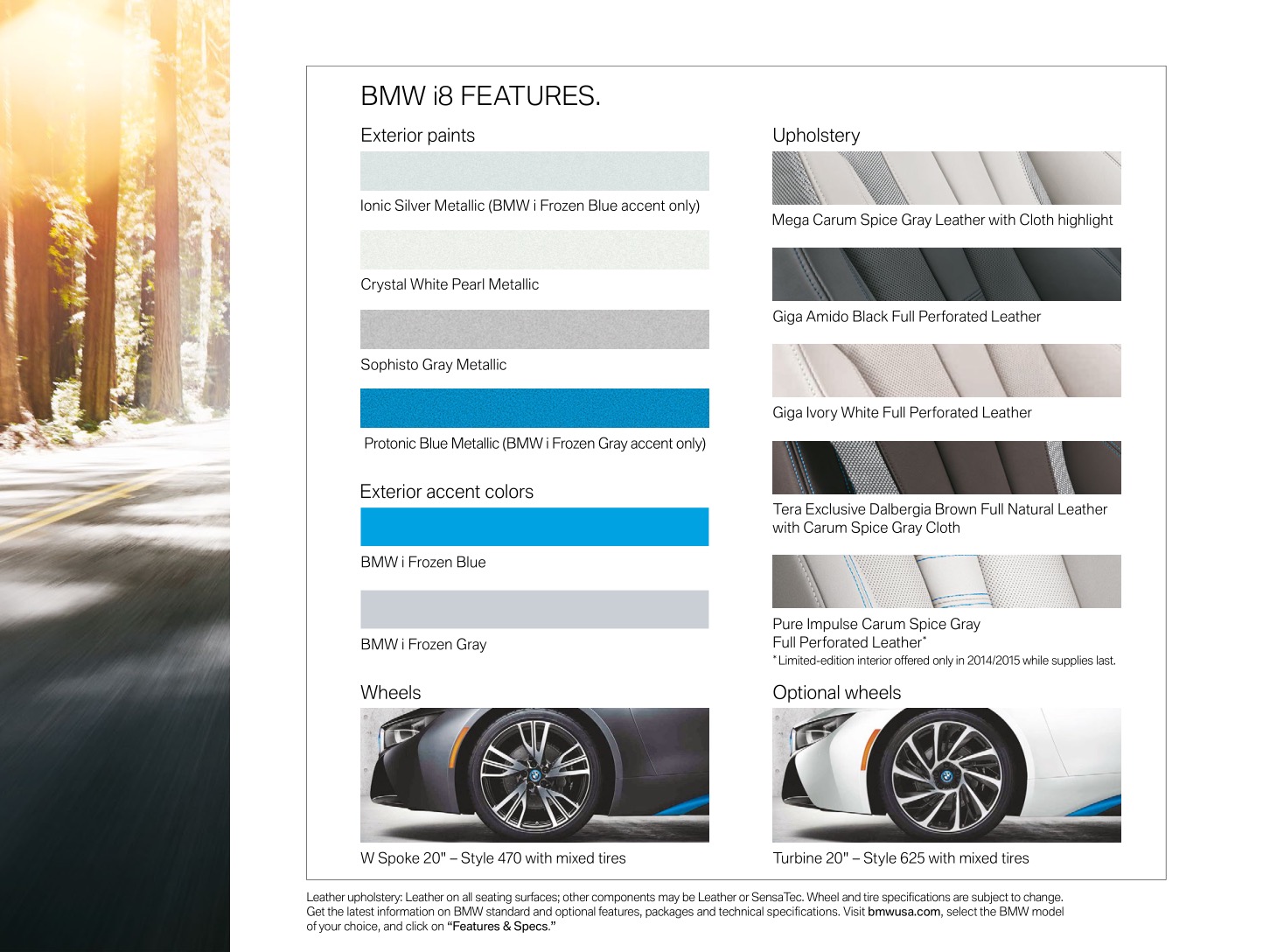2015 BMW iSeries Brochure Page 10